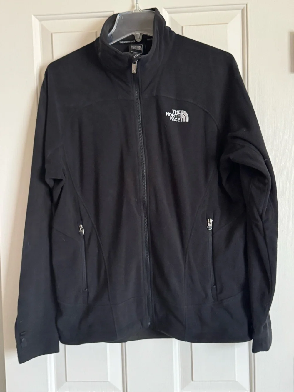 The North Face Black Full-Zip Fleece Jacket – Women’s Size Large